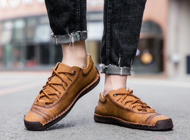Artner Heren Loafers Casual Schoenen - Bruin