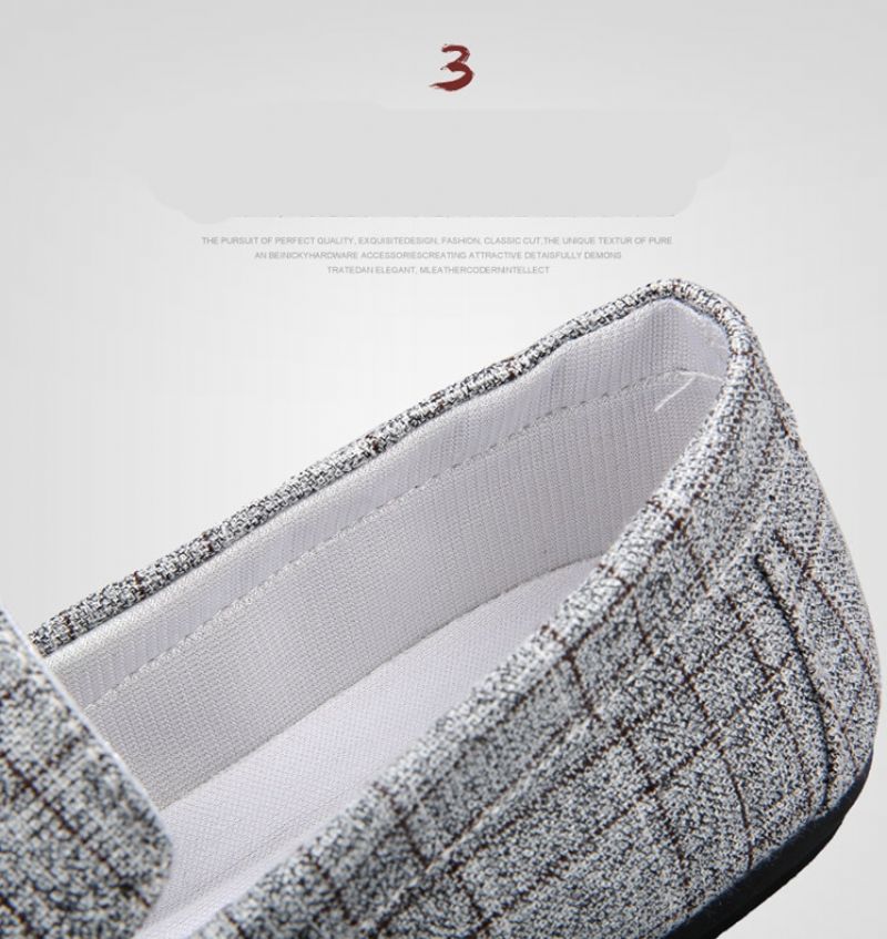 Arturo Heren Loafers Casual Schoenen - Grijs