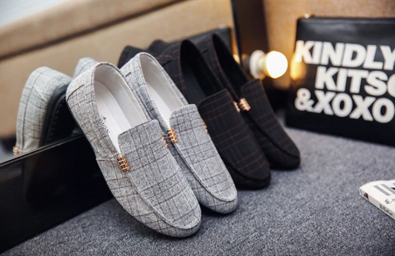 Arturo Heren Loafers Casual Schoenen - Grijs