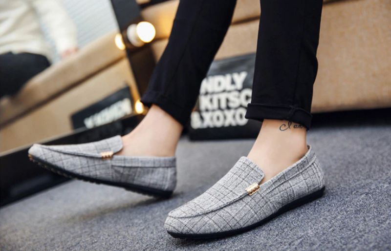 Arturo Heren Loafers Casual Schoenen - Grijs