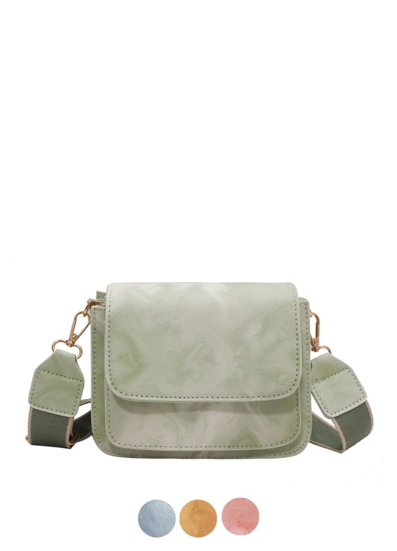 Asha Dames Mini Leren Schouder Handtas