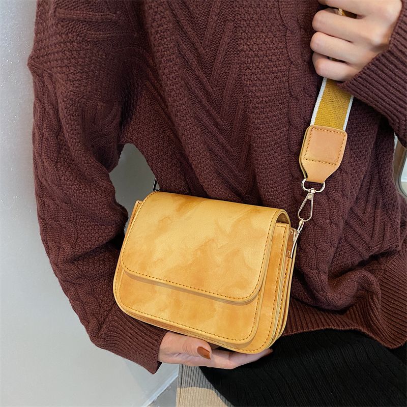 Asha Dames Mini Leren Schouder Handtas - Groen