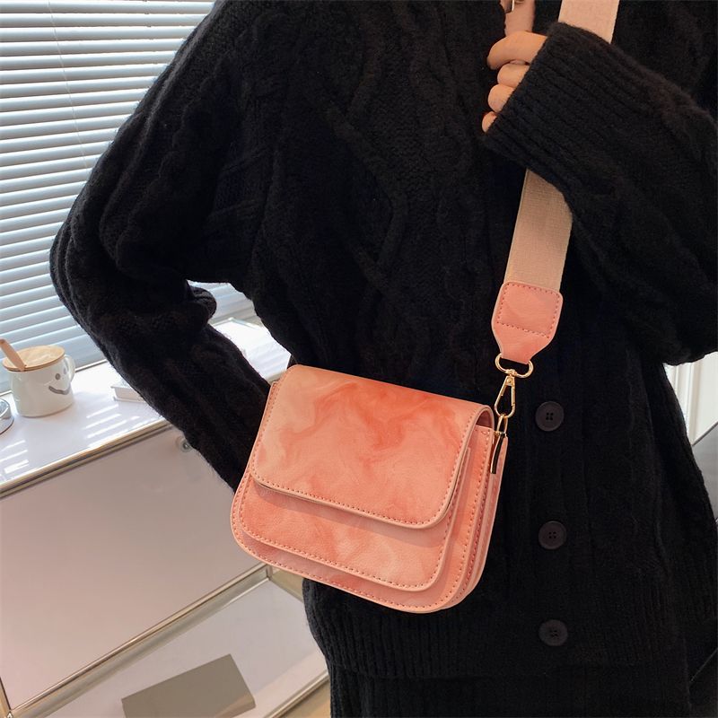 Asha Dames Mini Leren Schouder Handtas - Groen