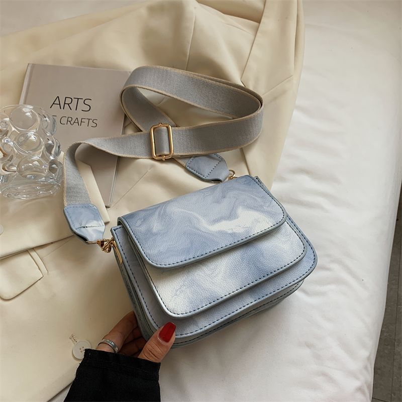 Asha Dames Mini Leren Schouder Handtas - Groen