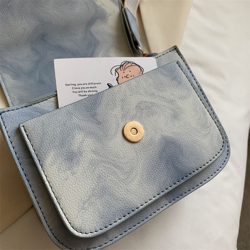 Asha Dames Mini Leren Schouder Handtas - Groen