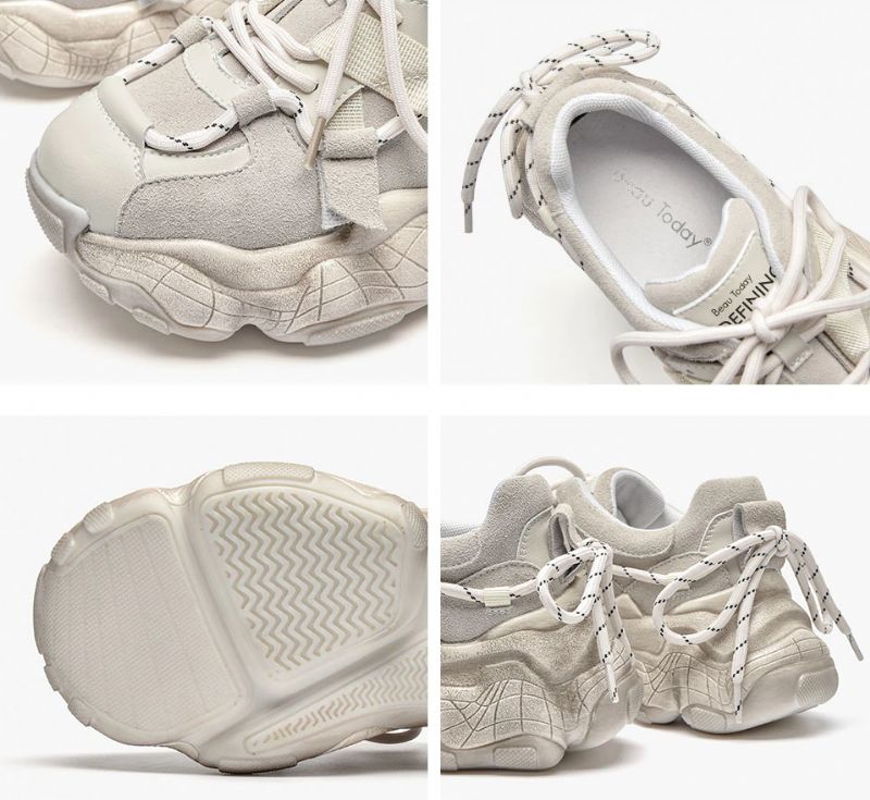Asher Dames Platform Sneakers - Blauw