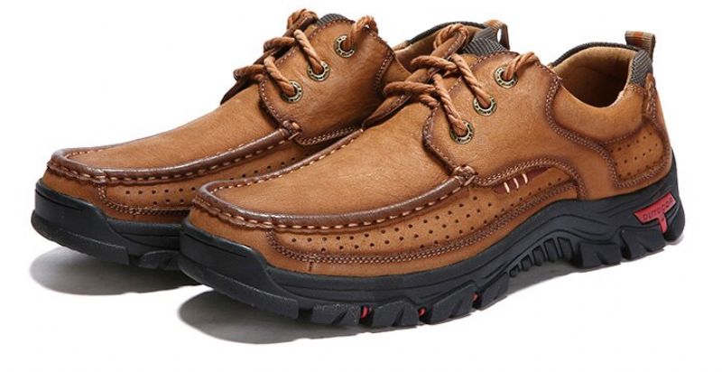 Asher Heren Loafer Schoenen - Bruin
