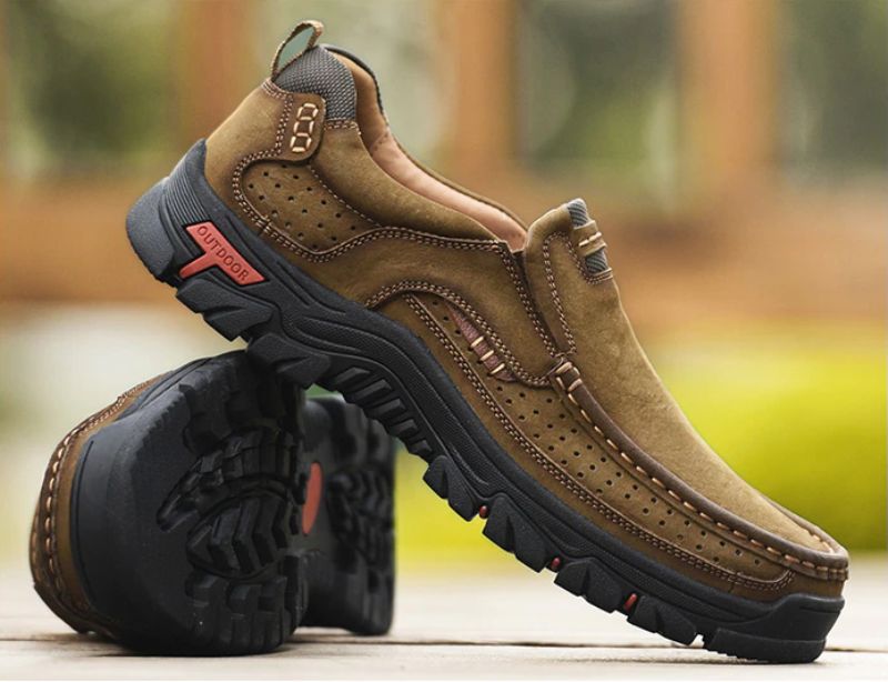 Asher Heren Loafer Schoenen - Bruin