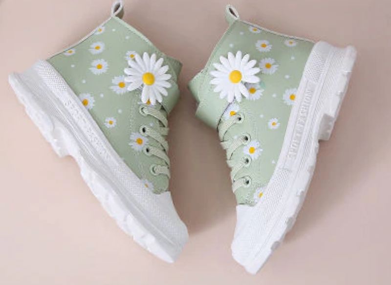 Ashley Meisjes Casual Sneaker - Groen