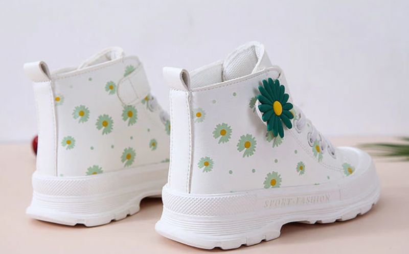 Ashley Meisjes Casual Sneaker - Groen