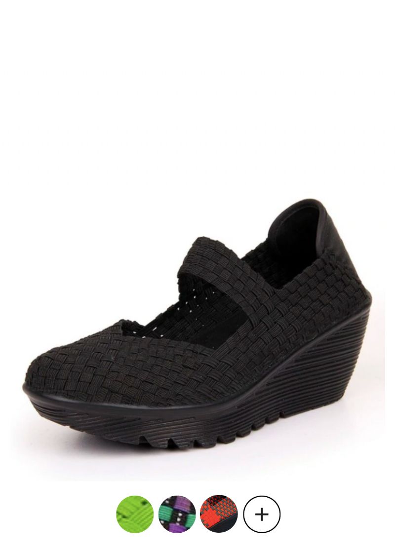 Ashoka Dames Loafer Zwarte Schoenen