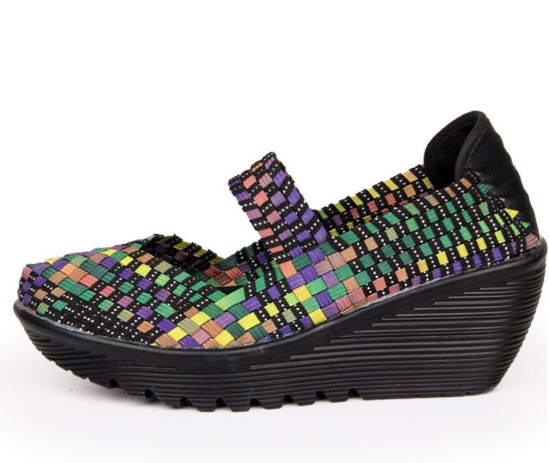 Ashoka Dames Loafer Zwarte Schoenen - Zwart