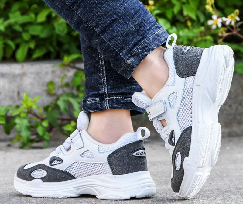 Asriel Jongens Casual Sneakers - Wit