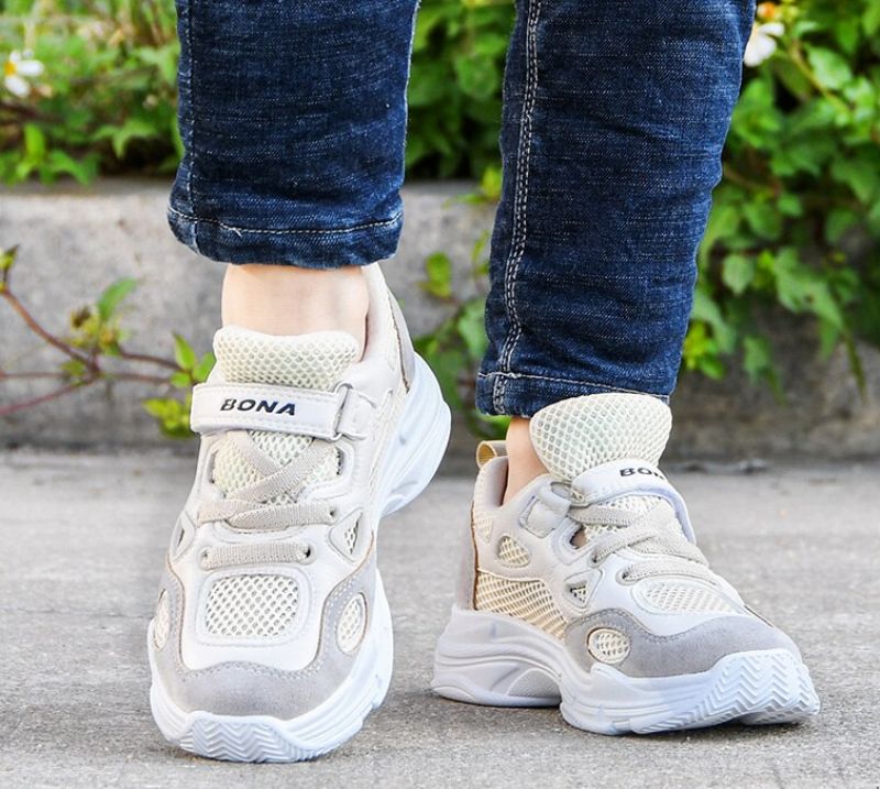 Asriel Jongens Casual Sneakers - Wit