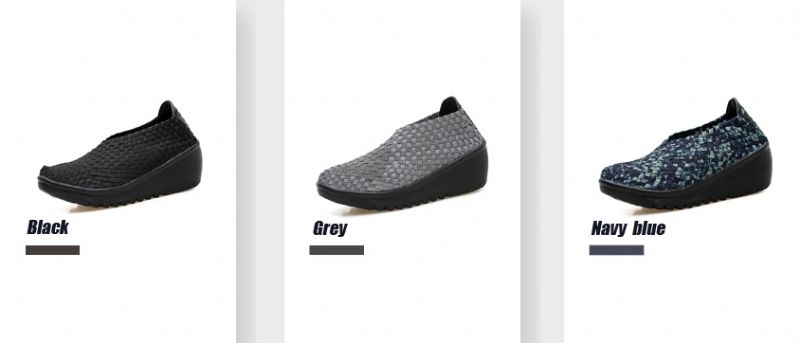 Astrid Dames Wedges - Grijs