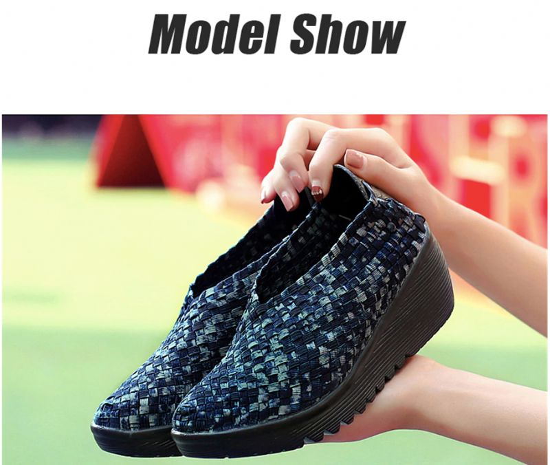 Astrid Dames Wedges - Grijs