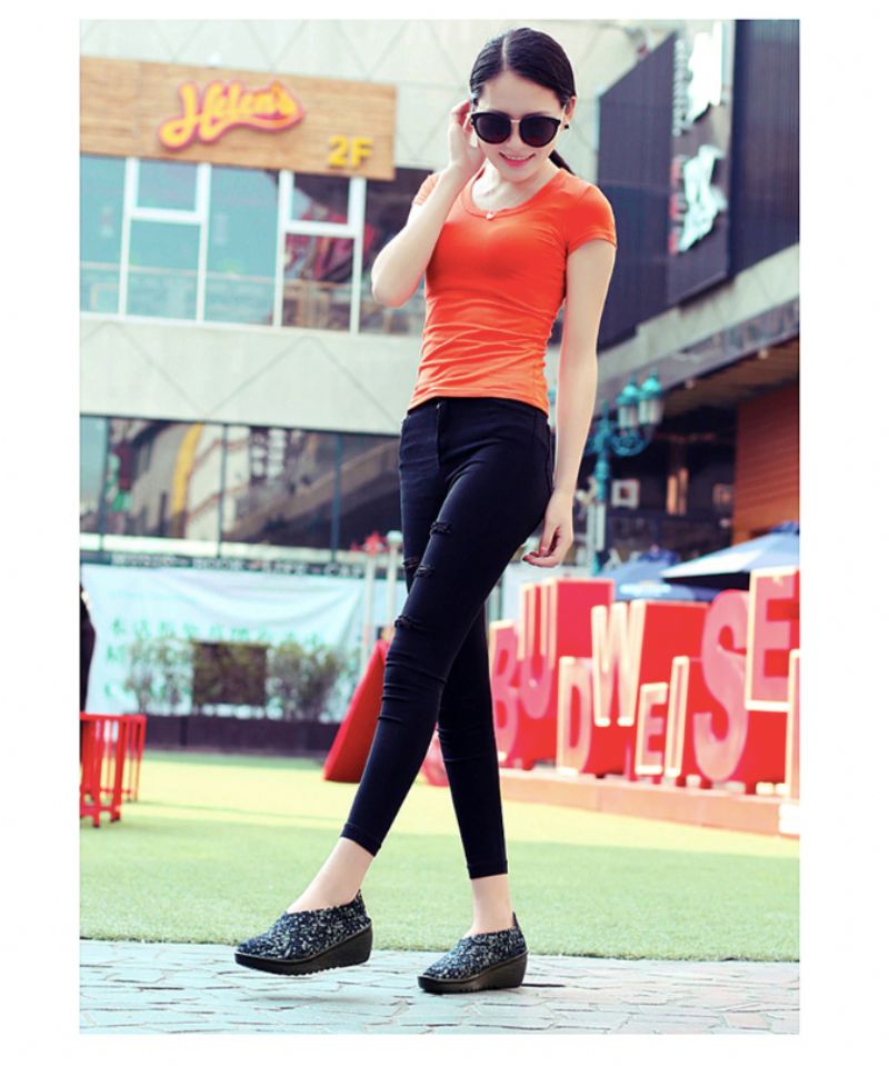 Astrid Dames Wedges - Grijs