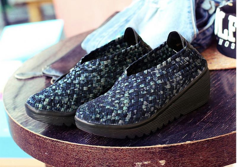 Astrid Dames Wedges - Grijs