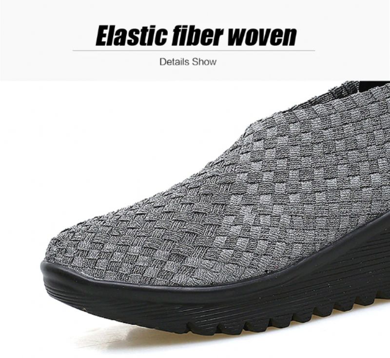 Astrid Dames Wedges - Grijs