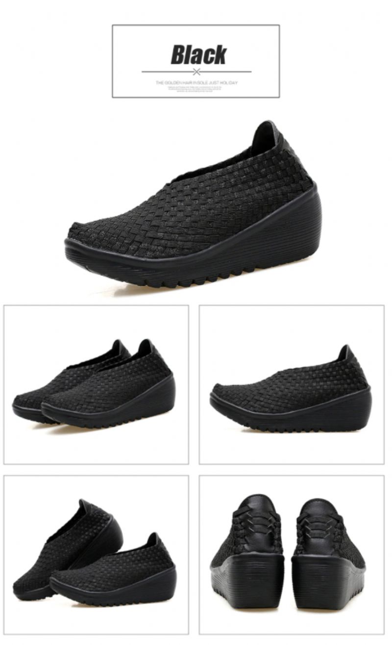 Astrid Dames Wedges - Grijs