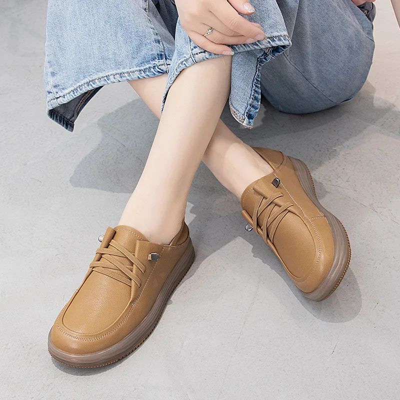 Asuncion Comfortabele Loafers Voor Dames - Kaki