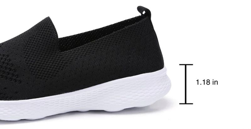 Atalia Dames Loafer Schoenen - Zwart