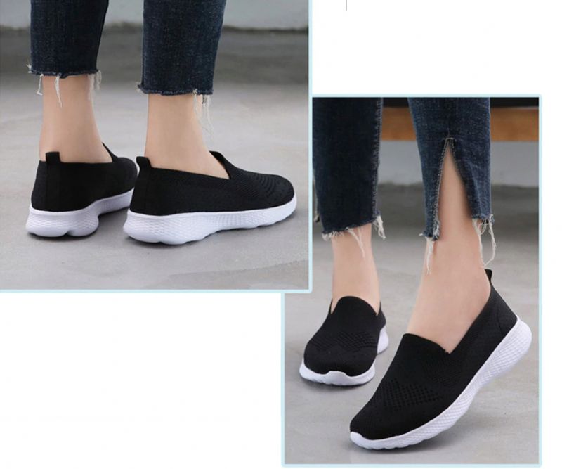 Atalia Dames Loafer Schoenen - Zwart
