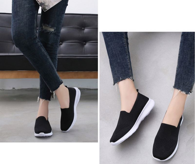 Atalia Dames Loafer Schoenen - Zwart