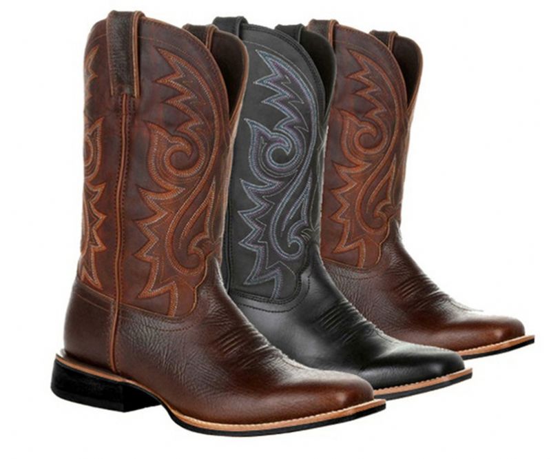 Atenas Unisex Western Laarzen - Bruin