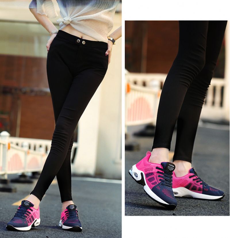 Atenea Dames Lichtgewicht En Ademende Sneaker - Roze