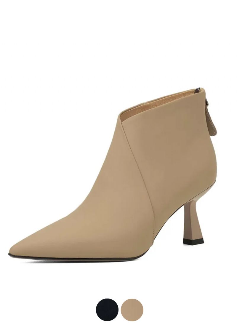 Atilia Dames Leren Laarsjes