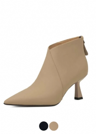Atilia Dames Leren Laarsjes