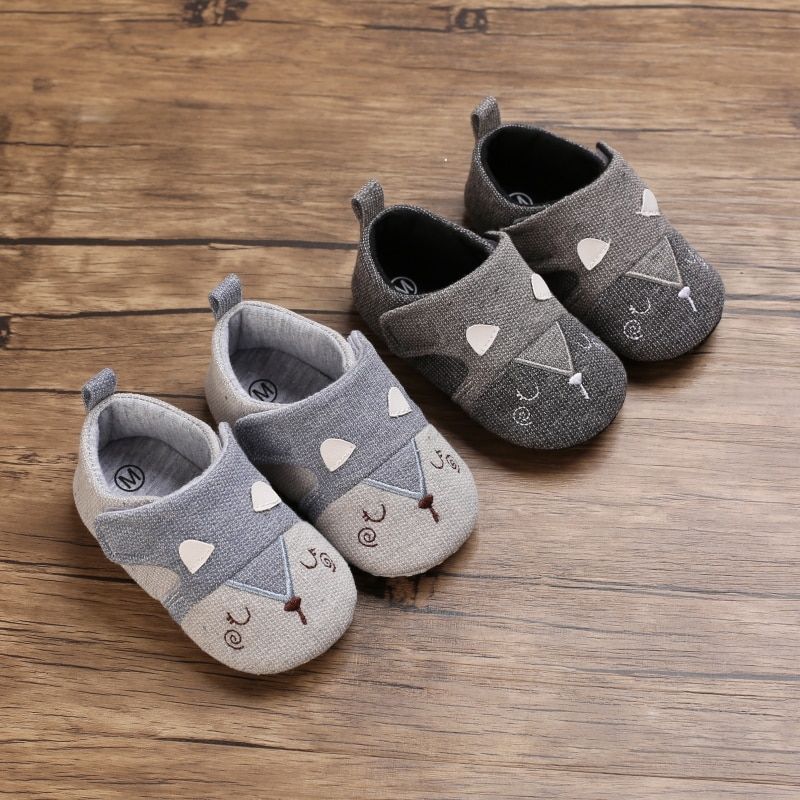 Atlass Baby Jongens Casual Sneakers - Grijs