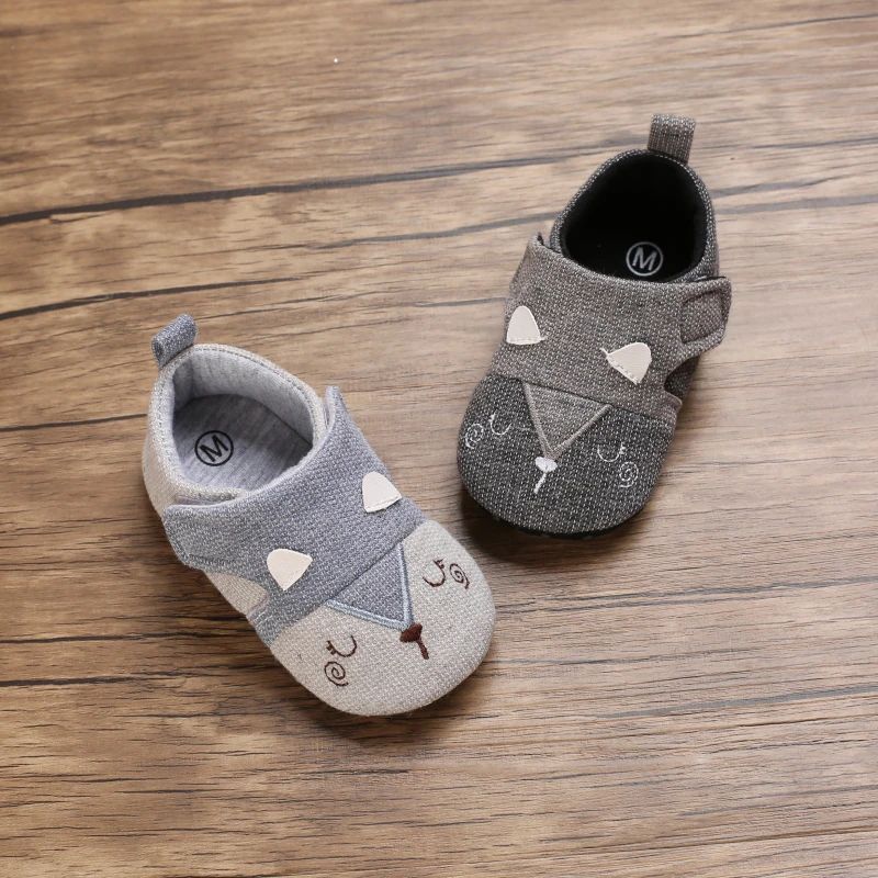 Atlass Baby Jongens Casual Sneakers - Grijs