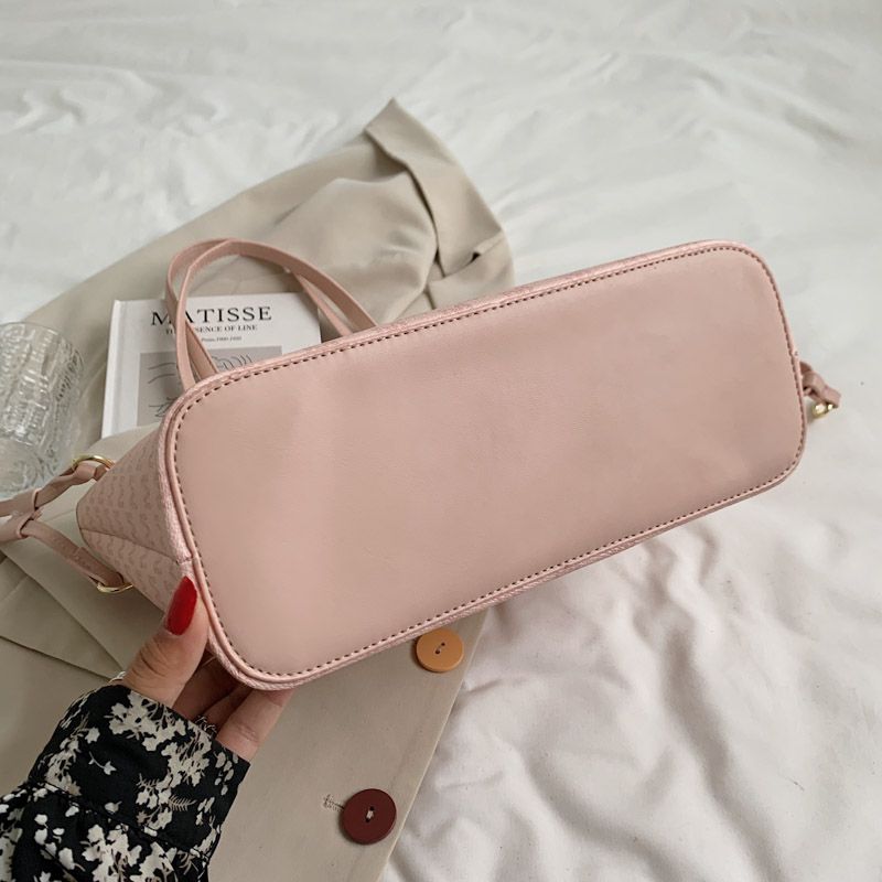 Audrey Dames Designer Hoge Capaciteit Grote Schouder Handtas - Beige