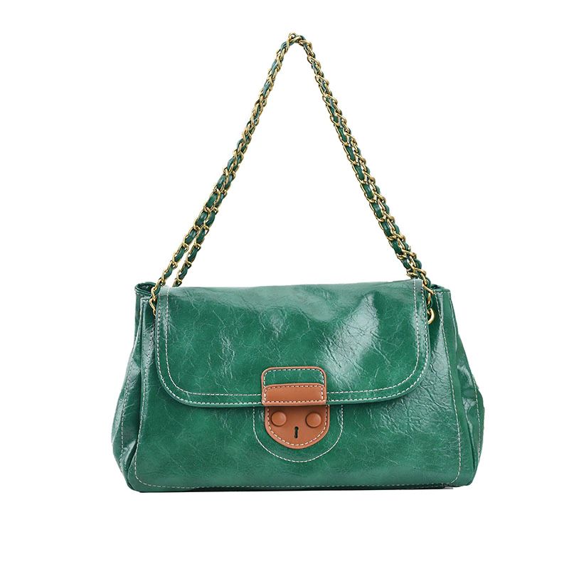 Audri Dames Trendy Schouder Handtas - Groen