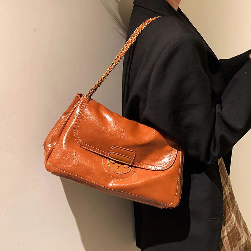Audri Dames Trendy Schouder Handtas - Groen