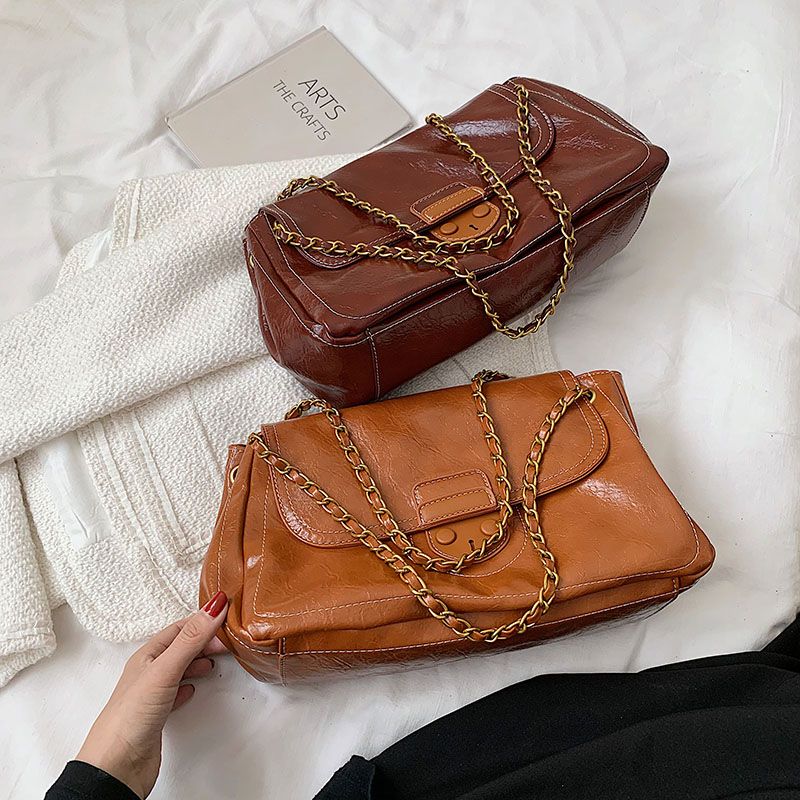 Audri Dames Trendy Schouder Handtas - Groen