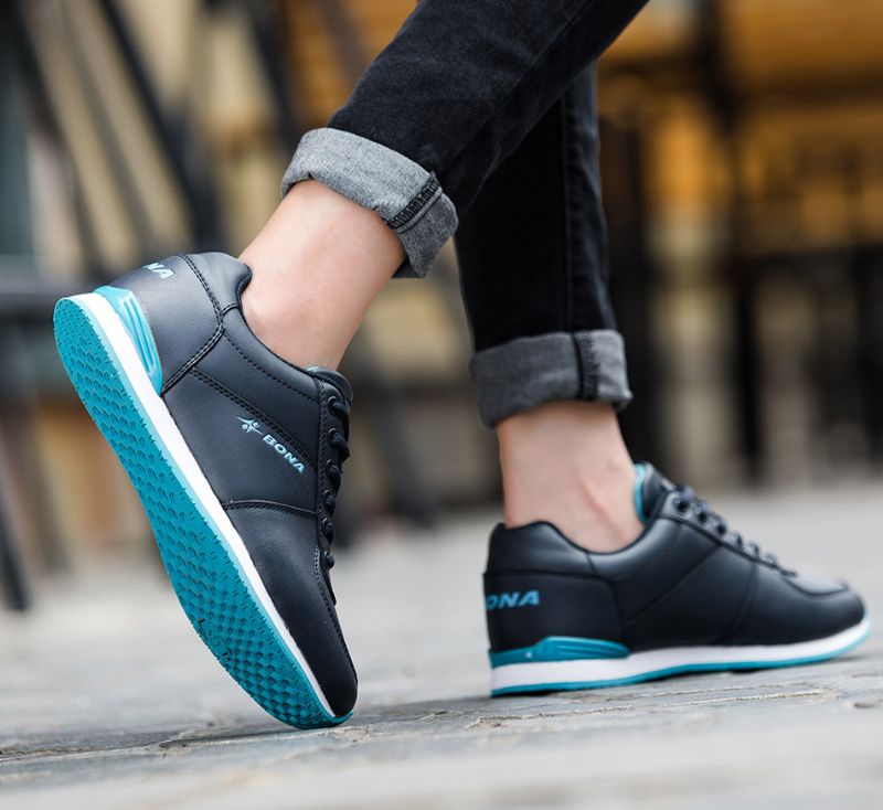 Audry Dames Atletische Sneaker Met Comfortabele Veters - Wit