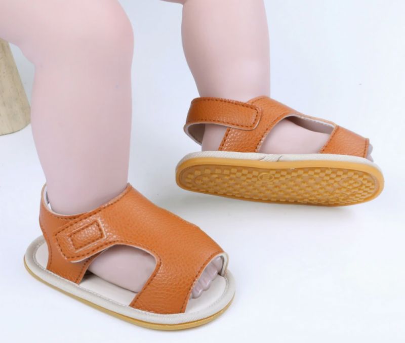 August Baby Jongens Outdoor Sandalen - Zwart