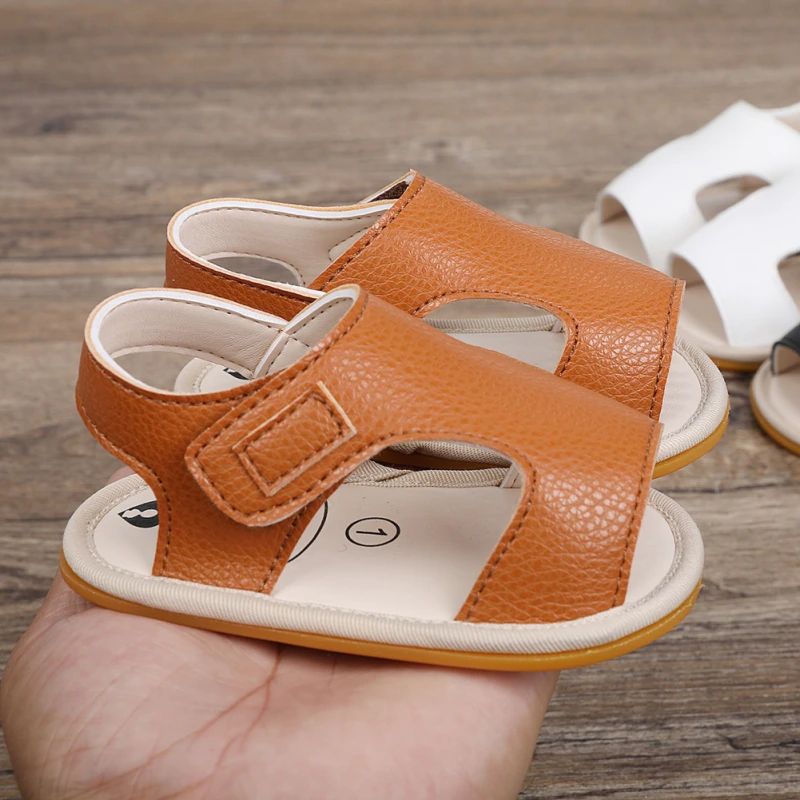 August Baby Jongens Outdoor Sandalen - Zwart