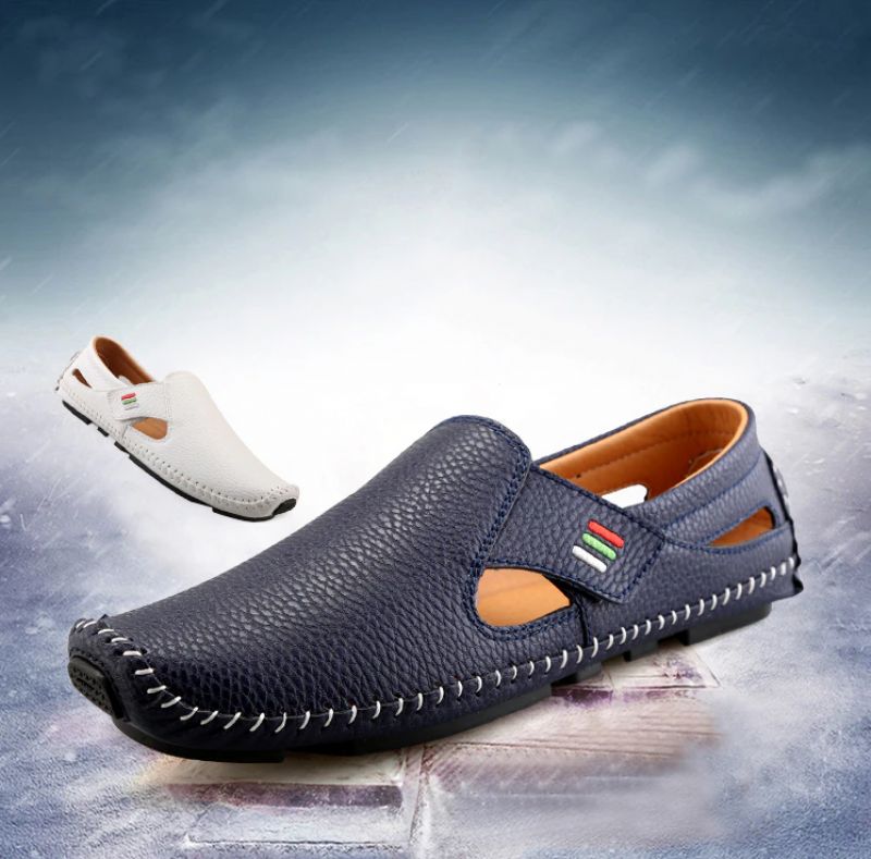 Augusto Heren Loafers Casual Schoenen - Zwart