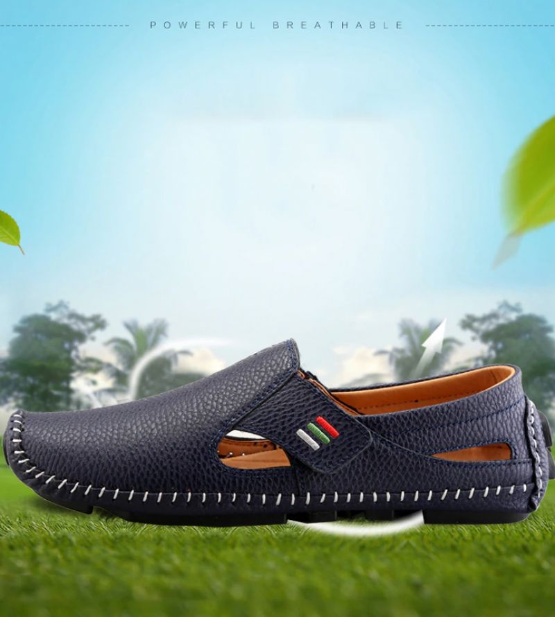 Augusto Heren Loafers Casual Schoenen - Zwart