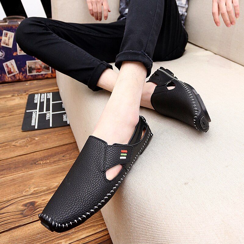 Augusto Heren Loafers Casual Schoenen - Zwart