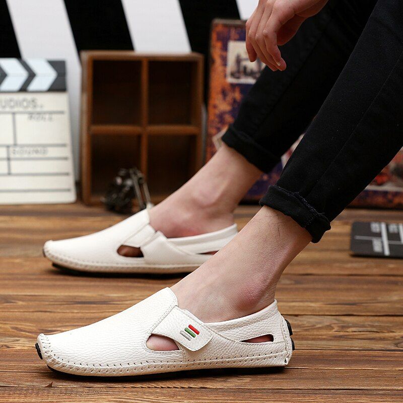 Augusto Heren Loafers Casual Schoenen - Zwart