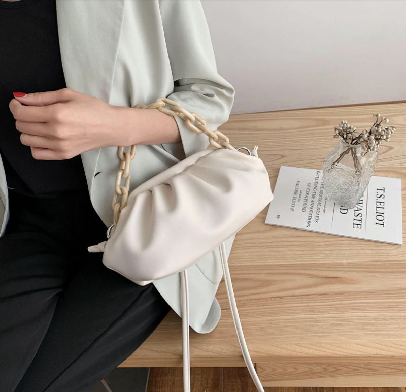 Aura Dames Handtas - Groot Beige