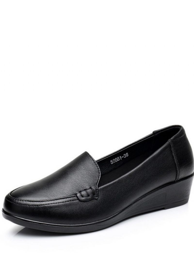 Aura Dames Leren Loafers