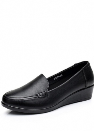 Aura Dames Leren Loafers