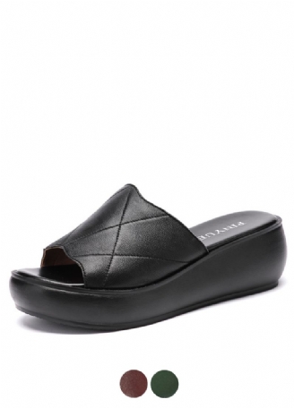 Aurora Dames Platform Slipper