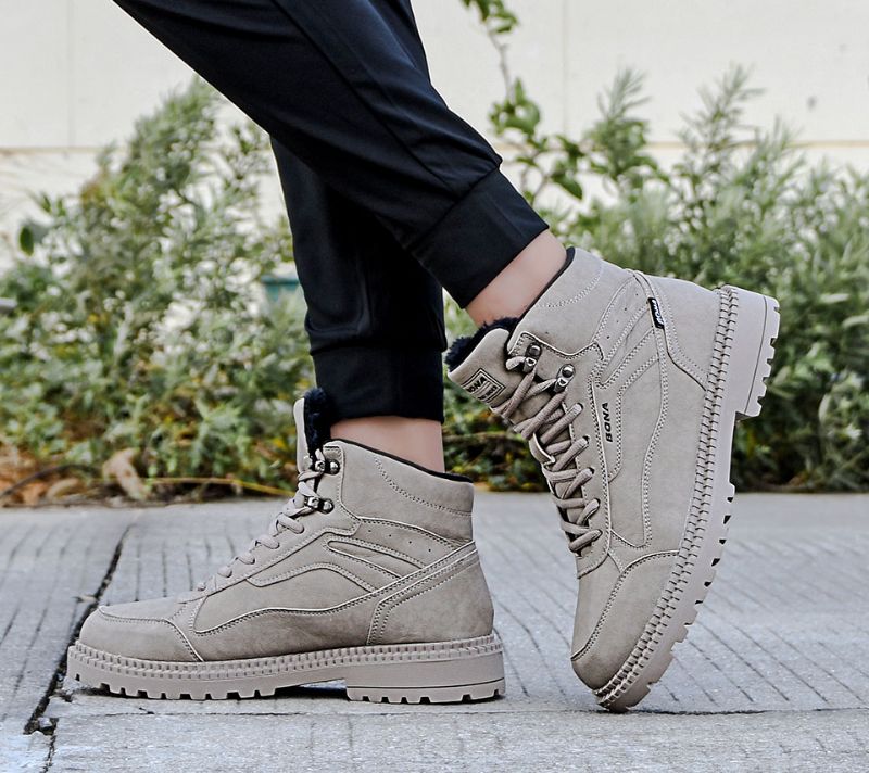 Austin Heren Winter Boots - Beige